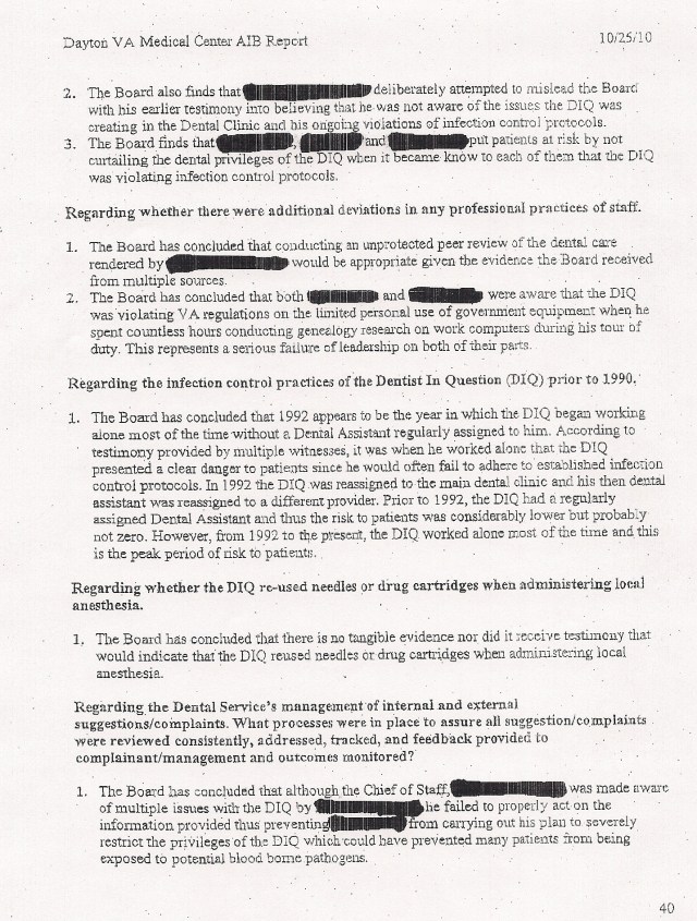 VA DaytonClinicReportp40