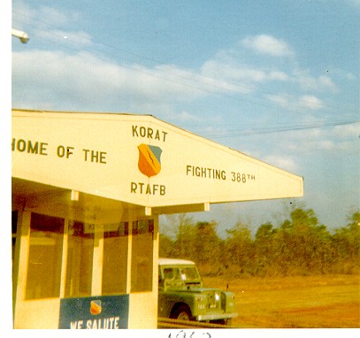 Korat RTAFB Main Gate