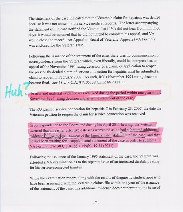 BVA decision 5-17-2012