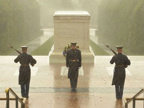 Hurricane Sandy at the Tomb