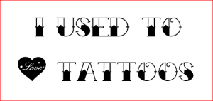 tattoo by Kiedove. released as a public domain image. 