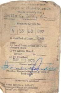 Butch Long Draft Card Front copy 1 - Copy