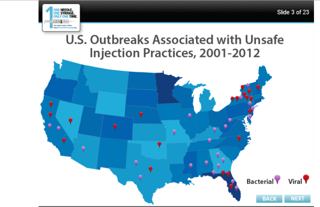 one and map slide three