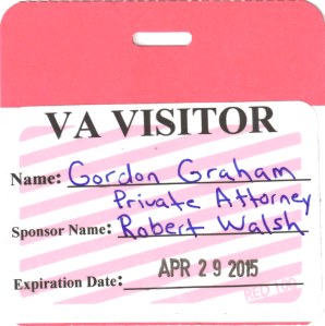 VA Visitor Badge
