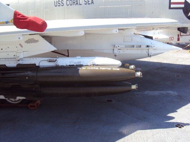 F-4 with MK 82 prox fuses
